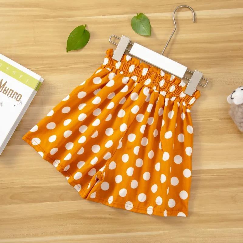 Dívčí šortky Letní Oblečení Tenké Dětské Daisy Vysoký Pas Univerzální Culottes