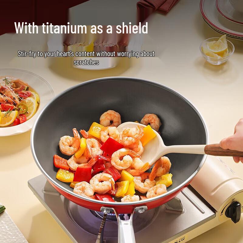 Chui Da Huang Yu Hong 304 Stainless Steel Wok