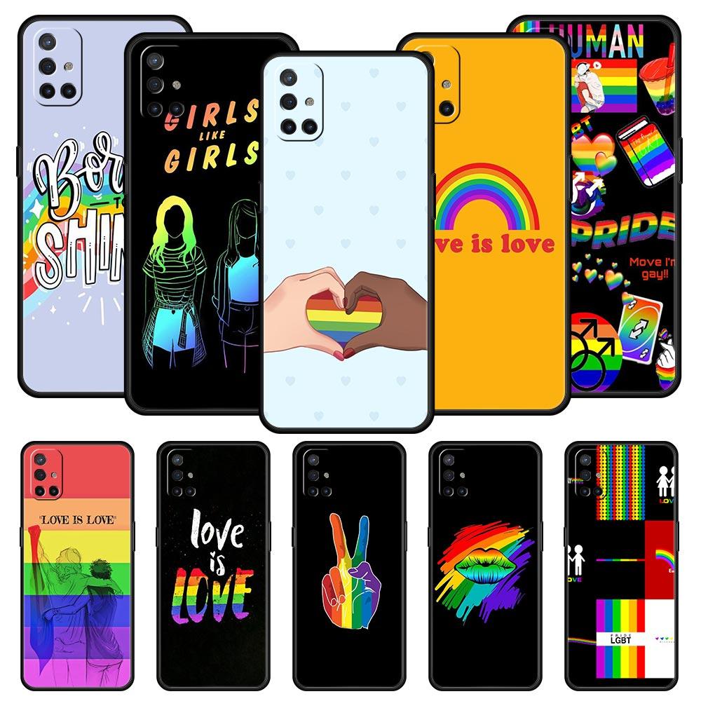 Phone Case For Oneplus 13R 13 12 10T 11 R10 Nord N100 N200 N10 9 9R CE 2 3 Z Pro Lite Soft TPU Cover Gay Lesbian Rainbow Pride
