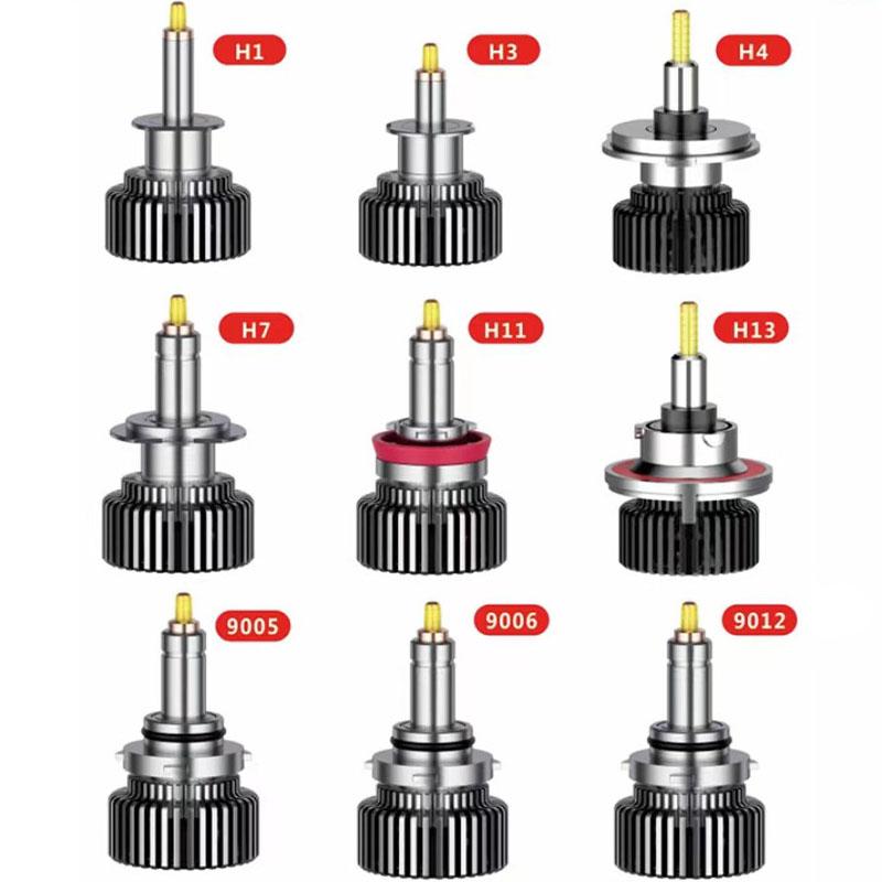 360° Led Car Headlight Bulb Super Bright Spotlight High Power 70W H1 H4 H7 Fast Start Auto Fog Lamps