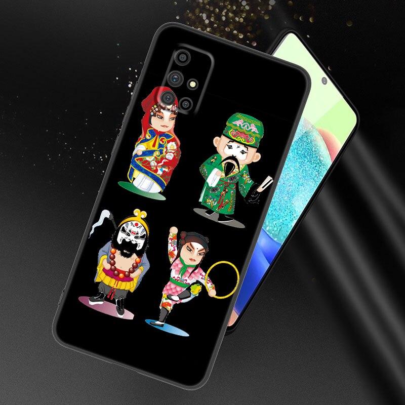 Čínský tradiční prvek Mahjong pouzdro Pro Samsung A21 A30 A50 A52 S A13 A22 A32 4G A23 A33 A53 A73 5G A12 A31 A51 A70 A71 A72