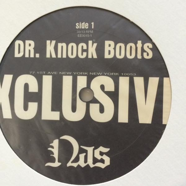 

12inch Record NAS - Dr. Knock Boots EE00151 XCLUSIVE US Rap & Hip-Hop/R&B Used