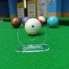 Billardstock Schlagtrainer Poolstock Übungstrainer Mit Anti-Rutsch-Basis Acryl Pool Trainingshilfe Für 8-Ball