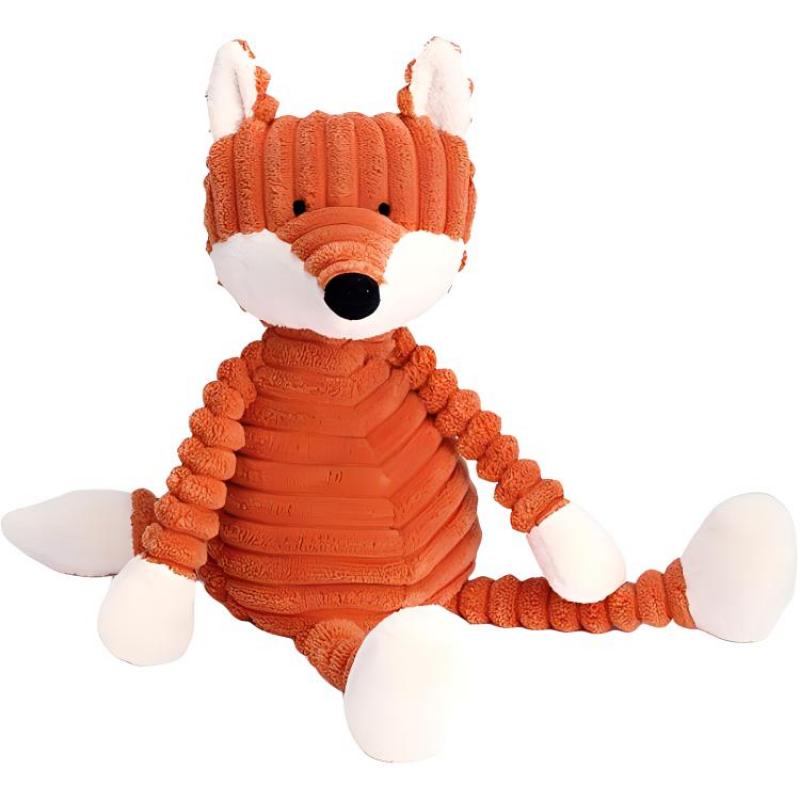 

JELLYCAT Лесные животные Полосатый флис Лиса Успокаивающая кукла Плюшевая кукла 34 см Высота
