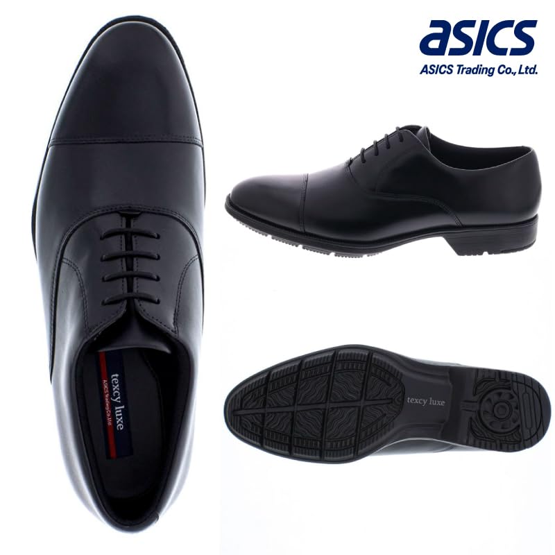 [Texcy Luxe] Business Shoes TU-7774S Men's Black 26.5 cm 3E