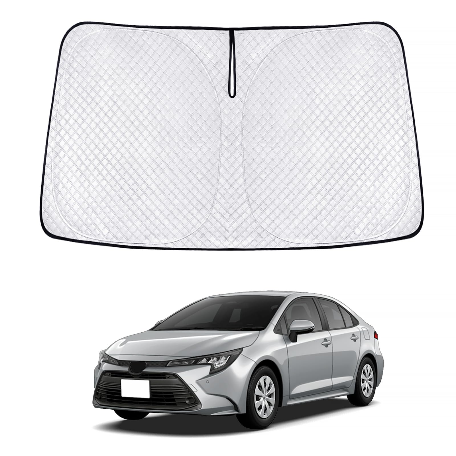 

New Corolla Sedan Sunshade for NRE210 Windshield Car Shade UV Sun Light Heat for Car Privacy Custom Part ZWE211, ZWE214, ZRE212, - Vehicle-Specific