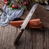 Forged Boning Knife Stainless Steel Kitchen Knife Slicing Paring Knife Meat Cleaver Vegetables Chef Knife with Cover