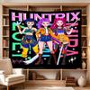 Huntrx Team Adventure Large Size Wall Tapestry, Room Aesthetic Decor for Living Room Party Background,Perfect Gift