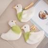 Zipper Plush Duck Coin Purse Animal Cartoon Wrist Bag Creative Animal Handbag  Travel