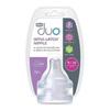 Chicco 2pk Duo Bottle Nipples Stage 2 Medium Flow - 3 Months+