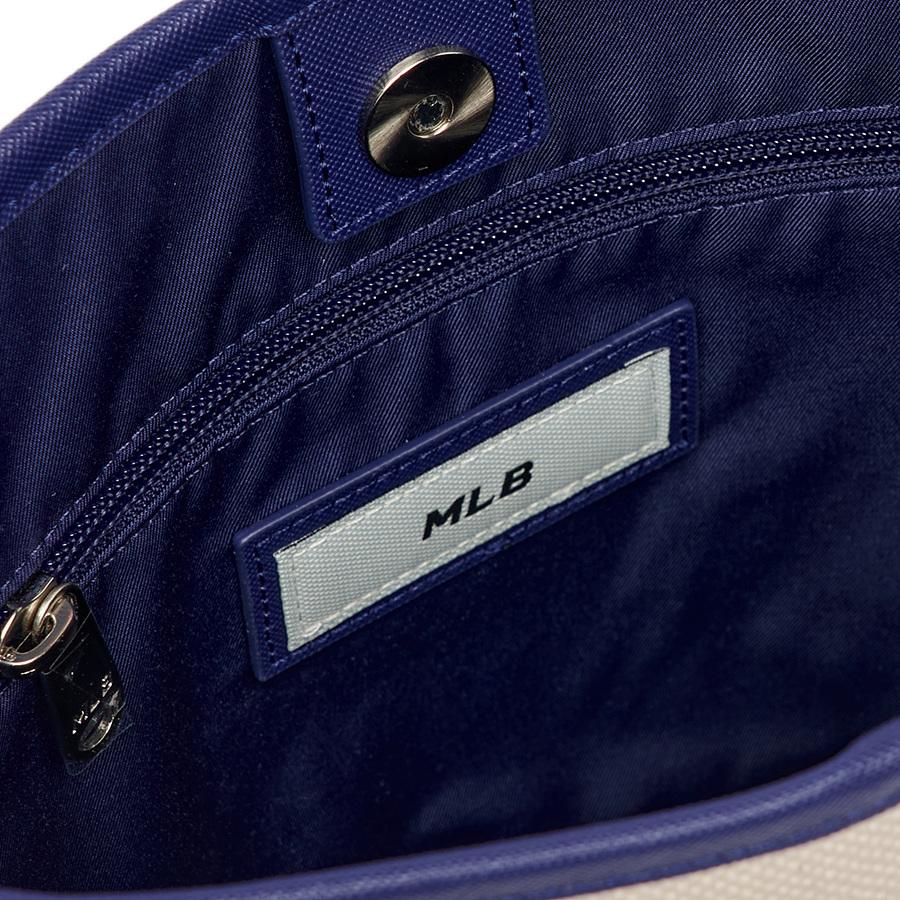 Mlb Basic Big Logo Canvas Bucket Bag Bos (Cream)
