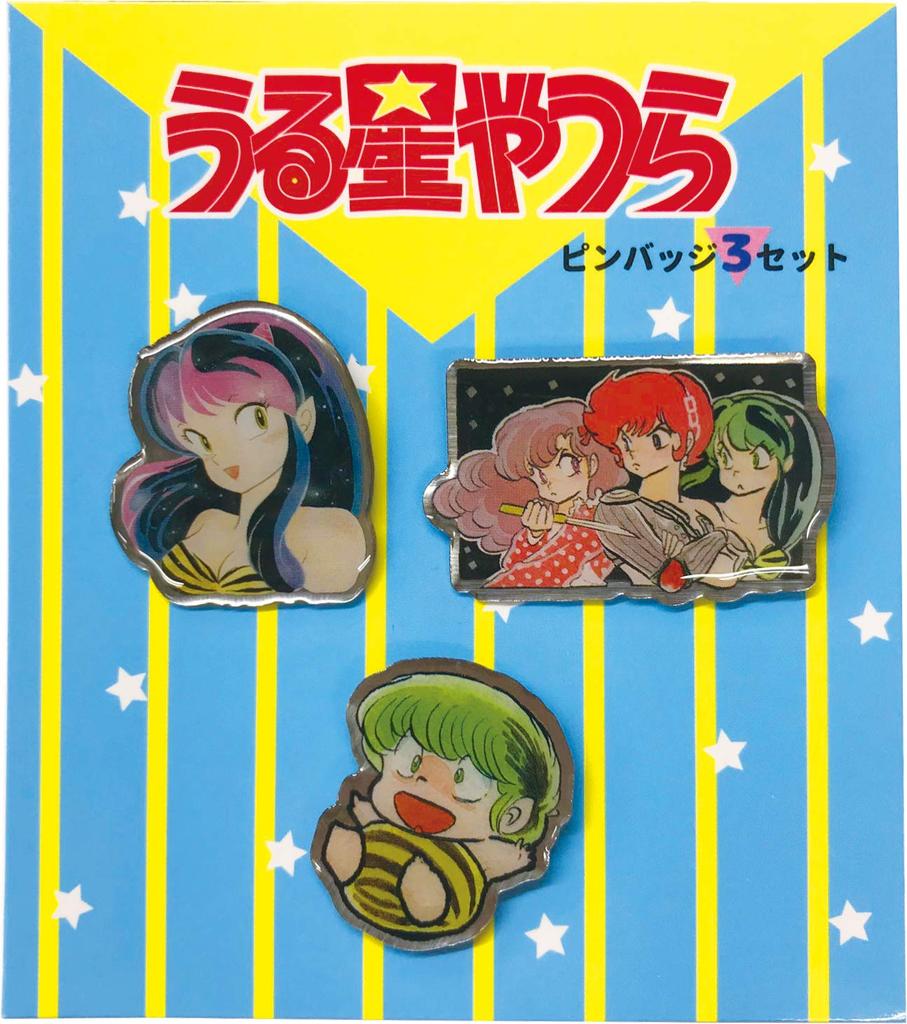 Inrock Urusei Yatsura / Pin Badge Set C/IBA85