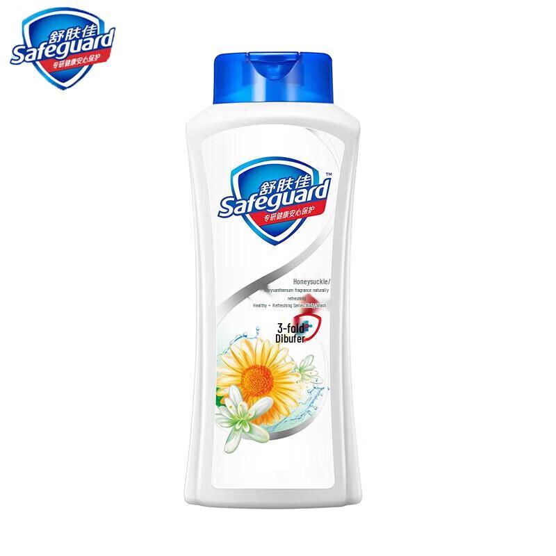 Safeguard Healthy & Purifying Shower Gel, Honeysuckle Scent