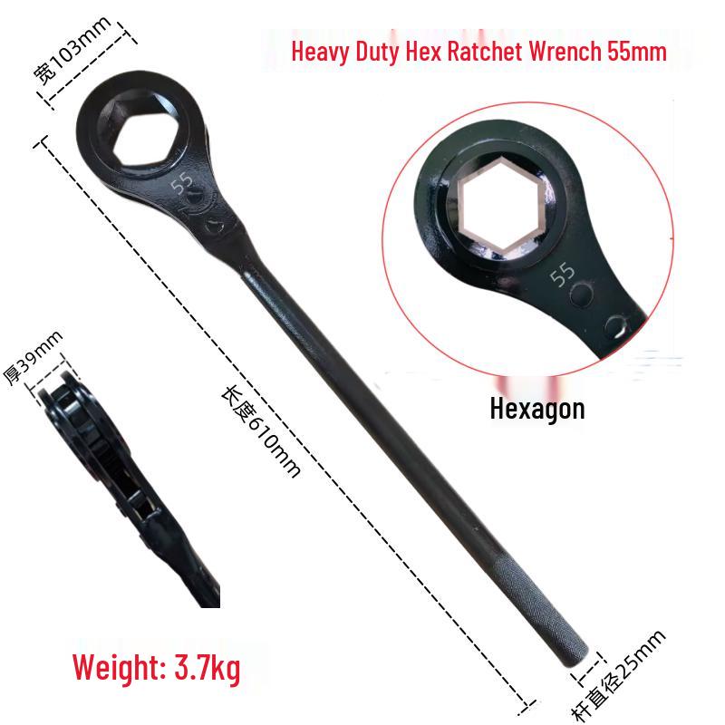 Yutairui Industrial Quick Ratchet Wrench 24-65mm