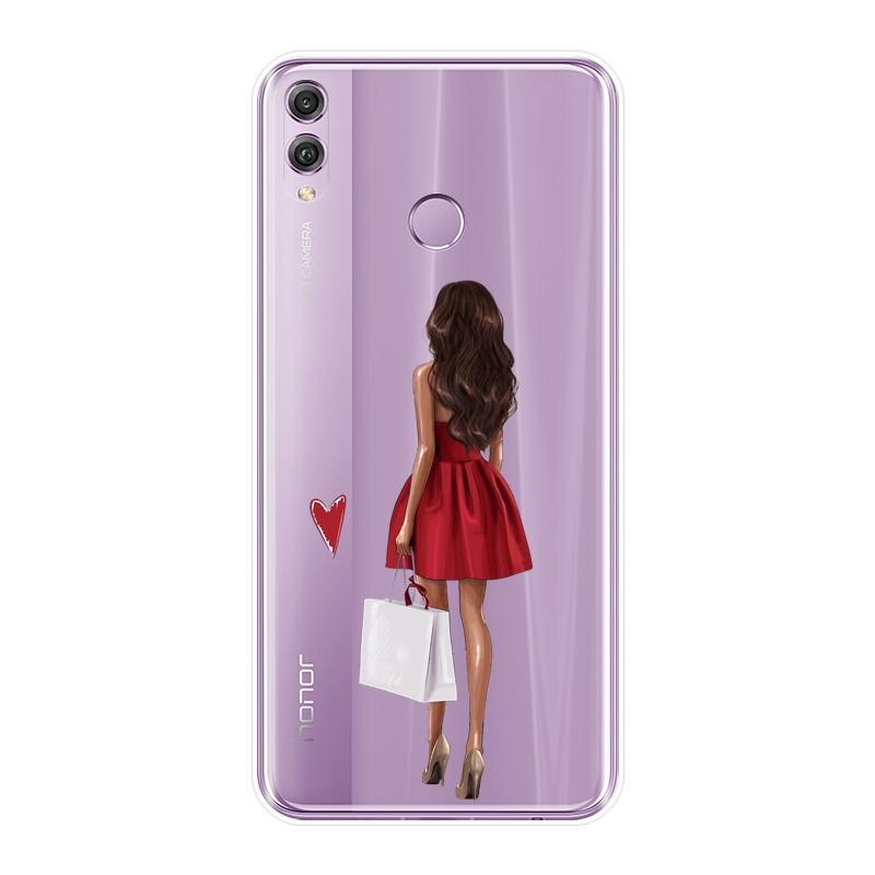 

Для huawei Honor 7 8 9 10 Lite чехол для телефона силиконовый черный чехол для девочек мягкая задняя крышка для huawei Honor 7 7S 7X 7A 7C Pro 10 9 8 8X MAX Honor 7 5.2 inch
