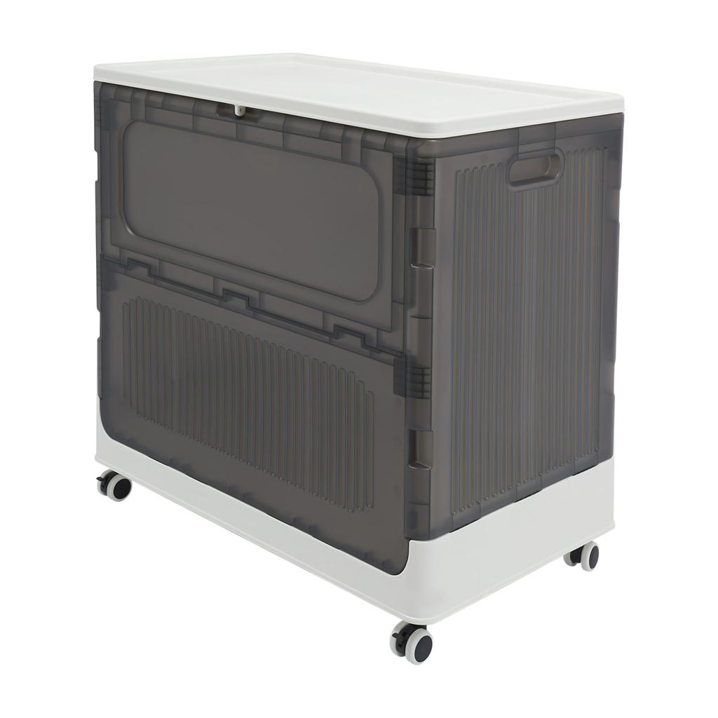 Large Capacity Clothes Basket, Rolling Laundry Basket, Collapsible Laundry Basket Injection-molded HIPS and PP for Families