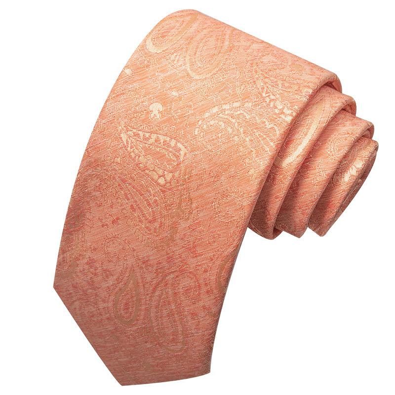 Dress Men'S Tie Fashion 8Cm Tie Casual Business Versatile Polyester Silk Tie