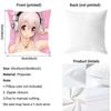 Anime Super Sonico Manga Classic Cushion Cover Pattern Printed Pillowcase for Living Room Sofa Cushion Cover & Bedroom Decor