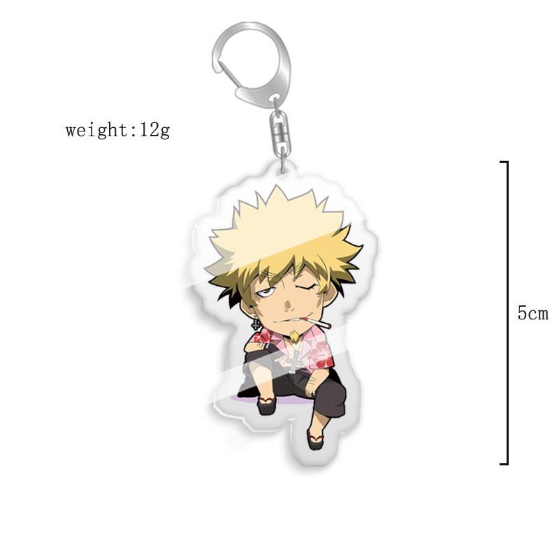 Monogatari Series Keychain: Hachikuji Mayoi & Hitagi Senjougahara Acrylic Pendant