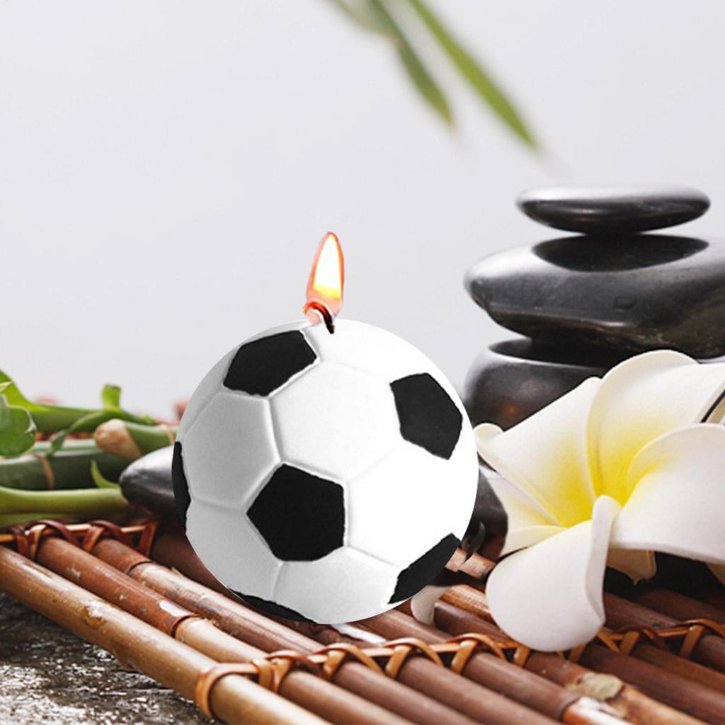 Forma di Calcio Stampo in Resina per Calcio Strumenti per Decorazione Torte a Forma di Calcio per Fondant Caramelle Decorazione in Resina Festa di Compleanno