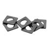 Thickened Black Square 304 Stainless Steel Metal Spacer Washer for Curtain Wall M3-M12