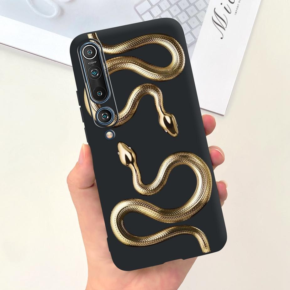 For Xiaomi Mi 10 Pro Case Cute Fashion Painted Cover Soft TPU Shockproof Phone Case For Xiaomi Mi 10 Lite Mi10 Pro 5G Full Coque