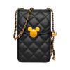 Mickey Minnie Mouse Characters Disney Official Agent Licensed Shoulder Bag Handbag Shoulder Bag Crossbody Bag PU Material Belt Included Wallet Pouch