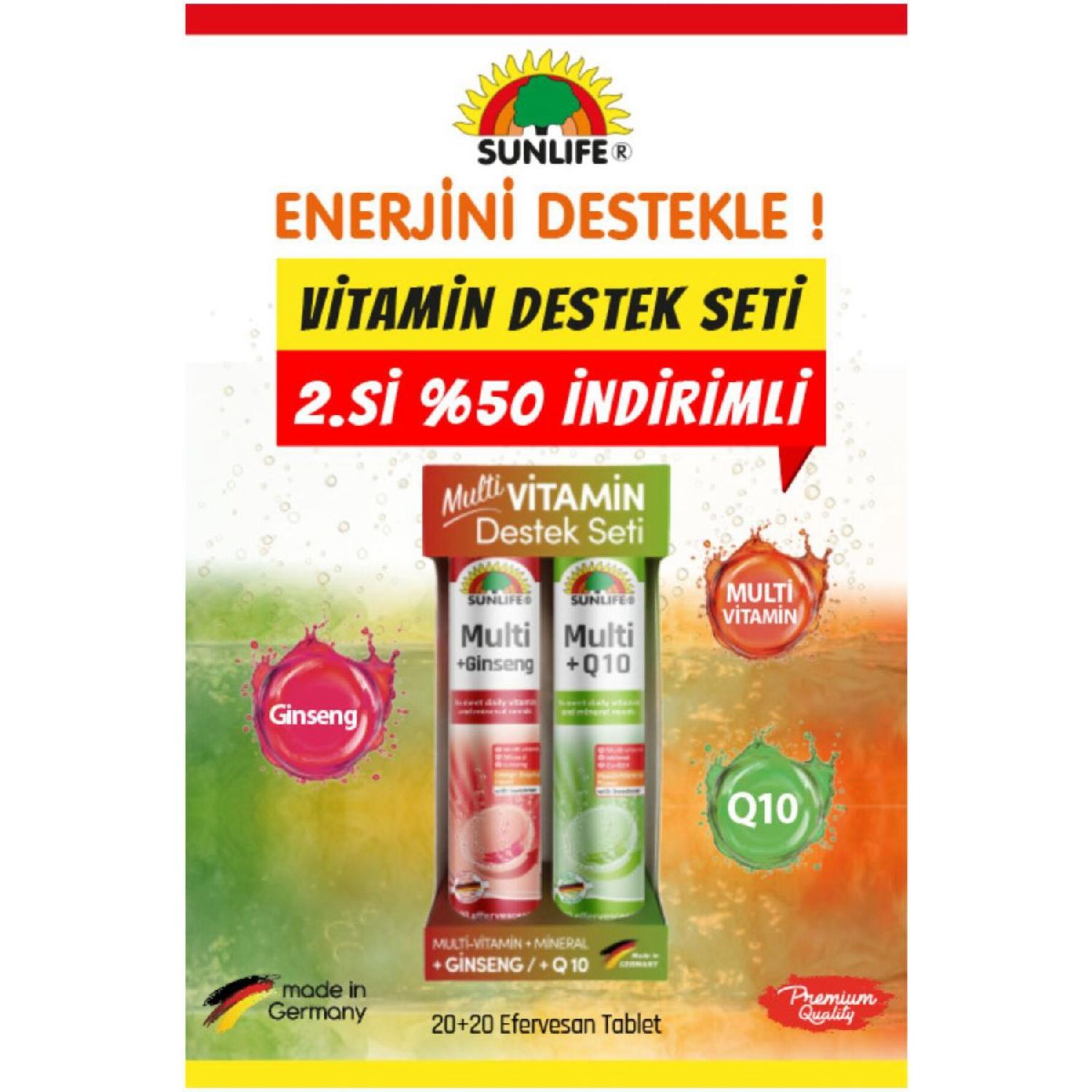 

Multivitamin Support Set (multivitamine-minaral Ginseng