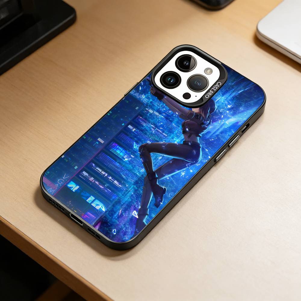 S-Steins G-Gate Phone Case For iPhone 17,16,15,14,13,12,11 Plus,Pro Max,XS,Colorful Silver Phone Case Funda Cover