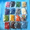 104Pcs Mixed Thick Figure Building Blocks 12 Size 16 Colors MOC Bricks Creative Toys for Children 6-12y