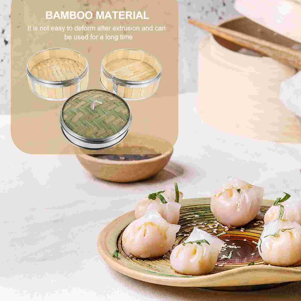 Long Bao Steamer Bamboo Liner Food for Cooking Basket Dumpling Steaming Hair