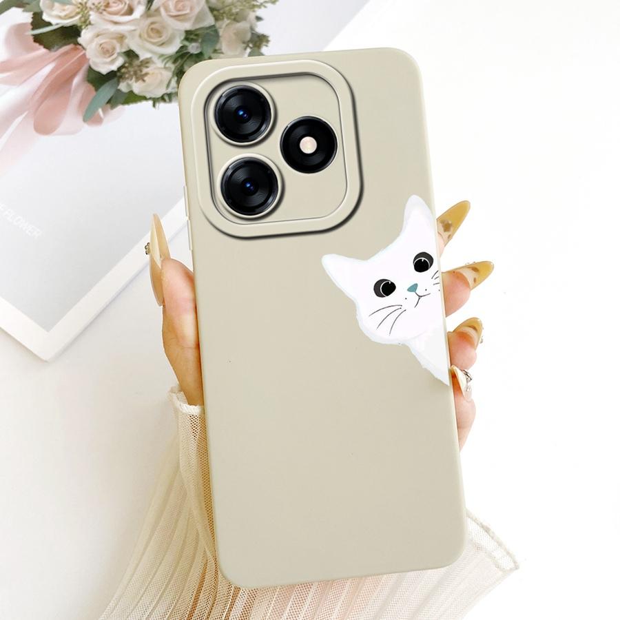 For Tecno Spark 10 Pro Case Cute Cat Cartoon Pattern Shockproof Soft Silicon Coque For Tecno Spark10 10C 10Pro Phone Cases Funda
