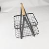 Wrought Iron Multi-Layer Storage Basket: Fruit, Bread, and Vegetable Organizer for Kitchen and Living Room