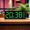 USB Powered Digital Alarm Clock TEMP Date Week Dual Alarm 5 Levels Brightness Snooze Table Clock 12/24H Night Mode LED Clock2