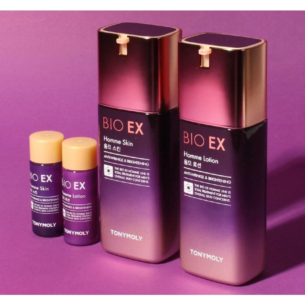 TONYMOLY BIO EX Homme Skincare 2-Piece Set, 3 Sets