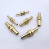 Brass Straight Bulkhead Equal 6mm 8mm 10mm 12mm Barb Tail Hose Copper Pipe Fitting Coupler Air Water Connector Adapter Joint