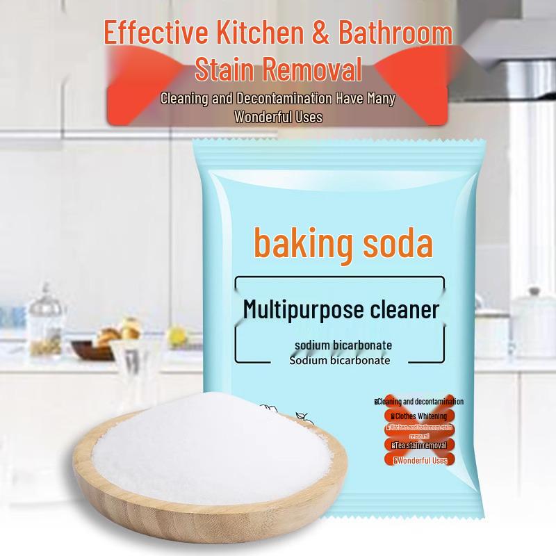 Powerful Baking Soda Stain Remover for Clothes, Kitchen, Tile, and Glass Cleaning