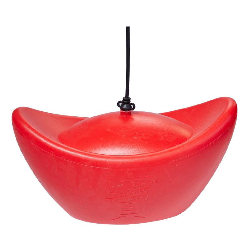 LED Yuanbao Coin Lamp: Outdoor Waterproof Tree-Shaped Retro Chinese New Year Decorative Light красный