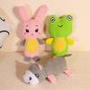 Lovely Rabbit Toy Squeak Stuffed Animal Rabbit Sound Maker for Fun Indoor Dogs Chewing Training Toy Animal Theme
