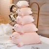 Cute soft lying pig pillow plush toy doll piggy doll children sleeping soothing doll