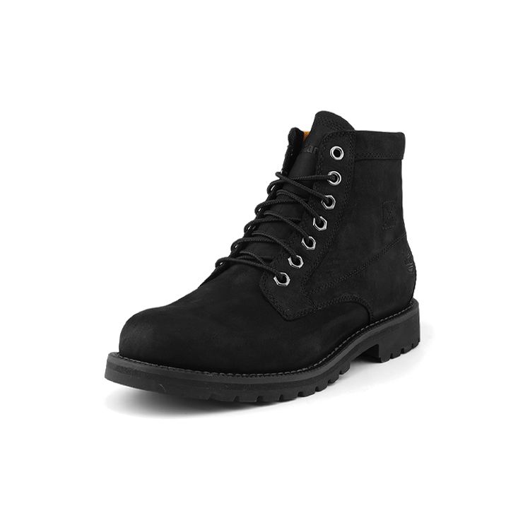 Timberland Mid Calf Martin Boots Men Boots Black A44P1
