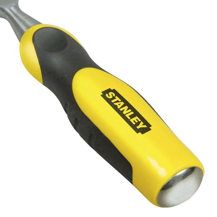 Wood Chisel with Two-material Handle 35x162mm Total Length 340mm - STANLEY - 0-16-891