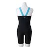 Mizuno Swimsuit for Gym Size Black X Light XL Women's V-Back Fitness, N2JGA342, 93 Blue,