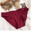 9 Color Women Seamless Panties Sexy Low Waist Milk Silk Comfort Breathable Briefs Buttock Cover Basic Shorts Ladies Lingerie