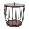 With Lid Coffee Filter Holder Wire Basket Coffee Filter Storage Container  For Home Kitchen
