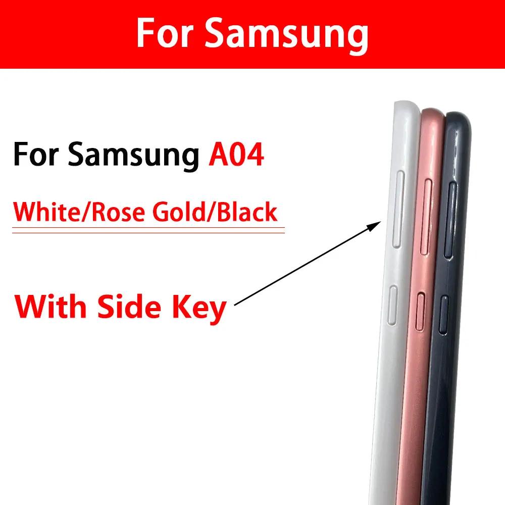 Back Rear Cover For Samsung A04 A04S A04E A23 4G 5G Battery Housing Battery Back Cover With Camera Glass Lens