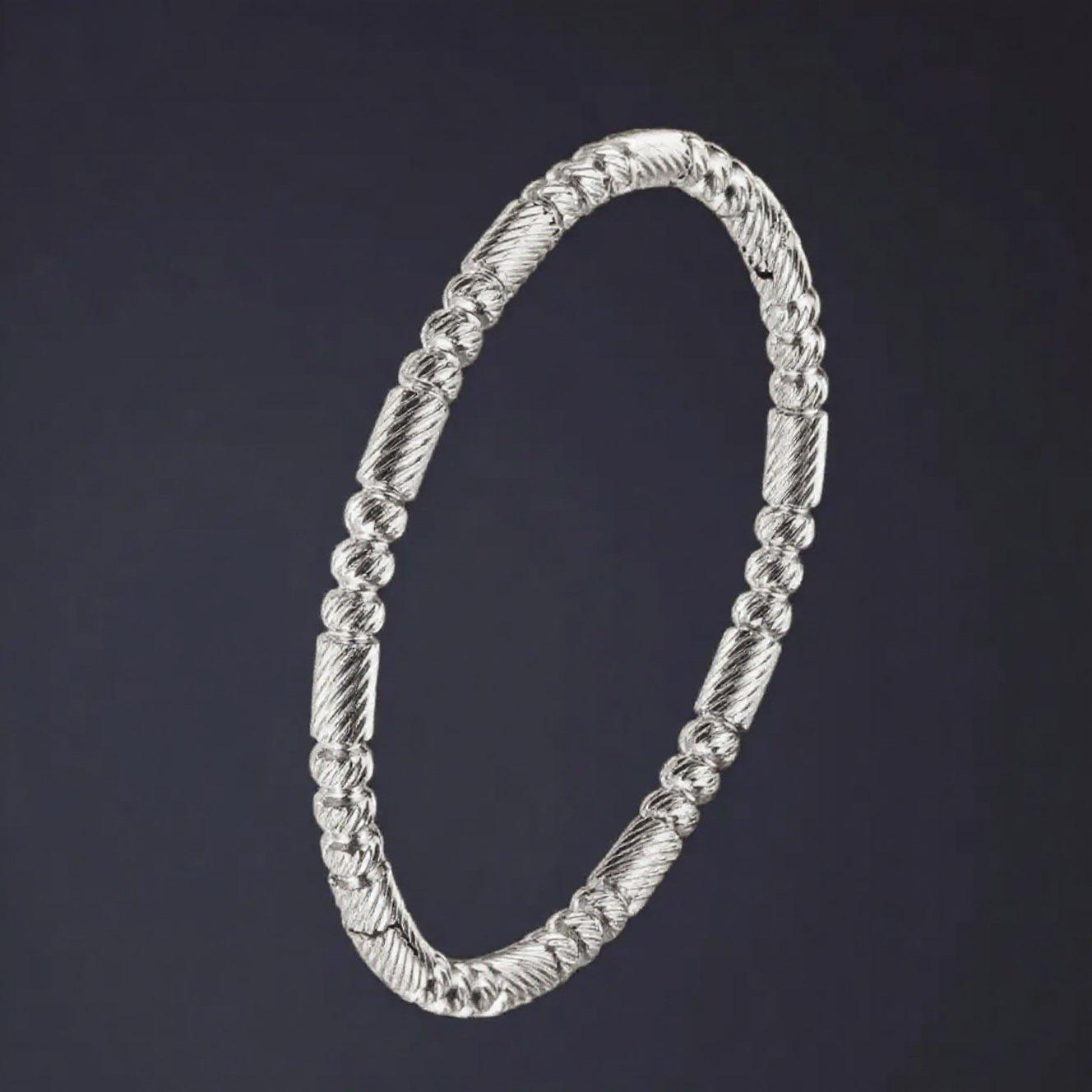 Elegant Round Bead Titanium Steel Bracelet - Non-Fading, Lightweight, Versatile Clasp for Women