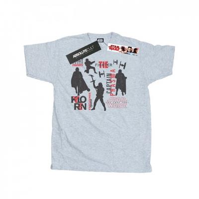 Mens The Last Jedi First Order Silhouettes T-Shirt