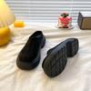 Baotou Half Slippers Platform Women's Summer Wear 2025 New Muller Shoes Internet Celebrity Heel-less Bread Lazy Muffin Shoes