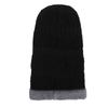 Men's Winter Wool Hat: Warm Knitted One-Piece with Face and Neck Protection for Outdoor Cycling